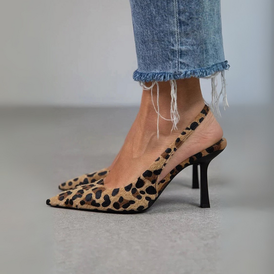 Selena™ | Tacones de leopardo