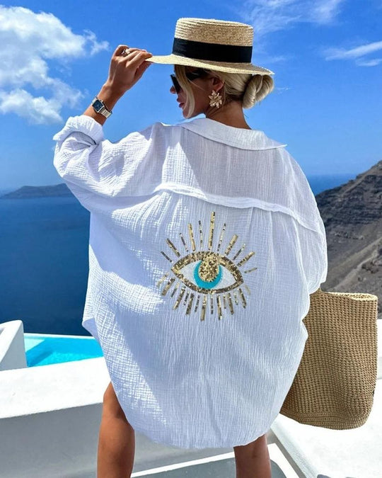 Tirila™ | Camisa Casual con Paillettes