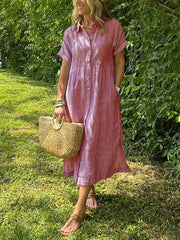 Renata™ | Camisa de rayas con botones