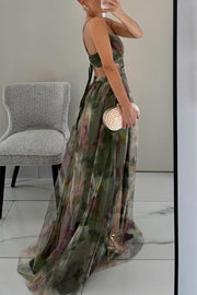 Astría™ | Elegante Vestido Maxi con Estampado Floral