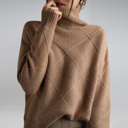 Victoria™ | Jersey Elegante de Cuello Alto