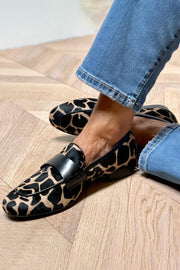 Selina™ | Mocasines con Estampado Animal