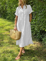 Renata™ | Camisa de rayas con botones