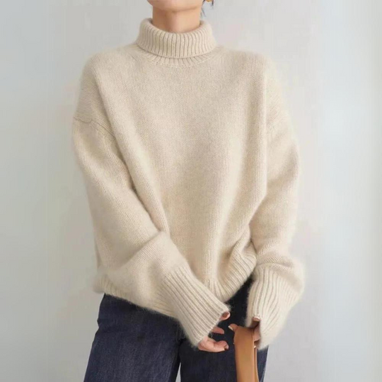 Eva™ | Jersey de Cuello Alto Suave