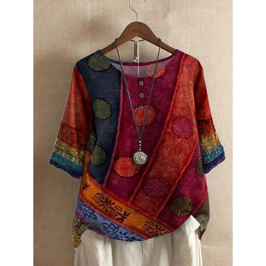 Natalia™ | Blusa bohemia