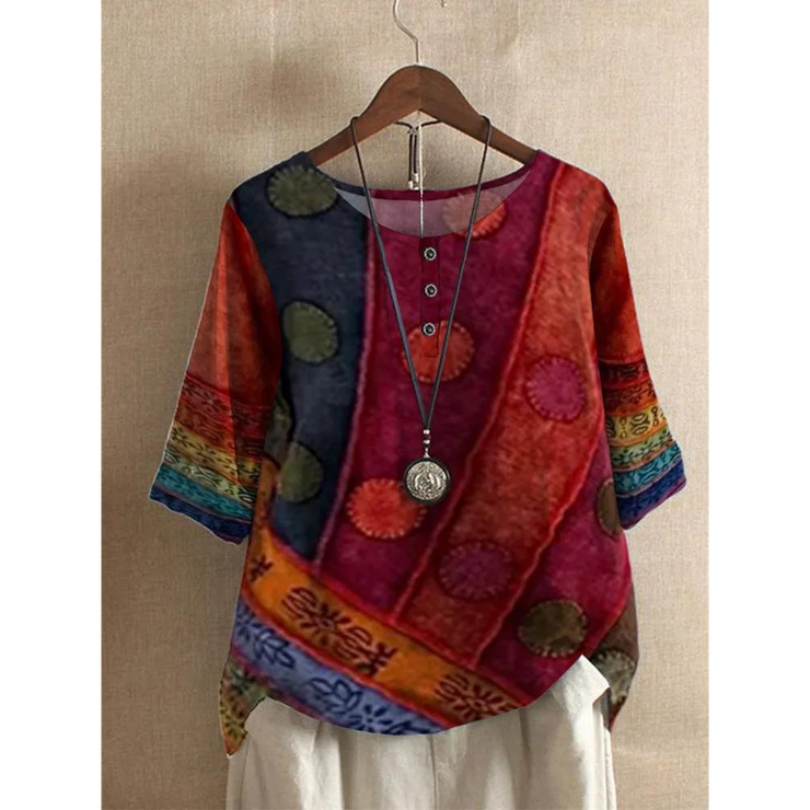 Natalia™ | Blusa bohemia