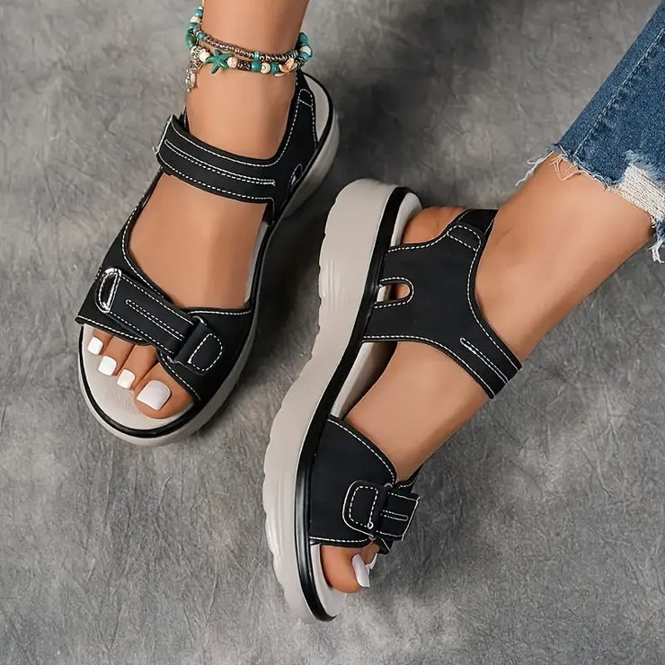 Lira™ | Sandalias Cómodas de Cuña para Mujer