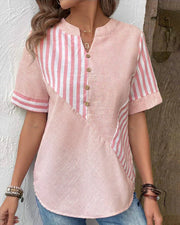 Marta™ | Blusa Rayada Suave