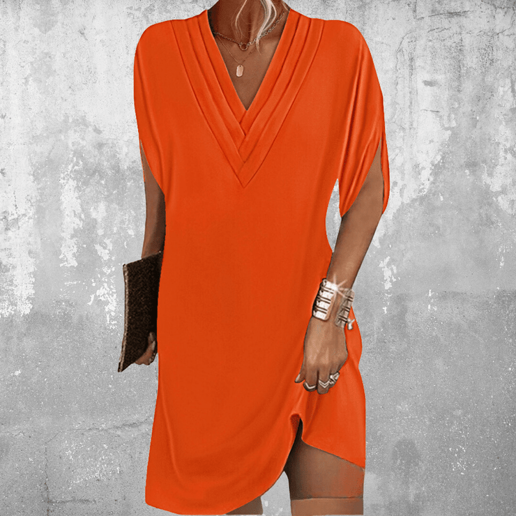 Amalia™ | Vestido Chic con Cuello en V