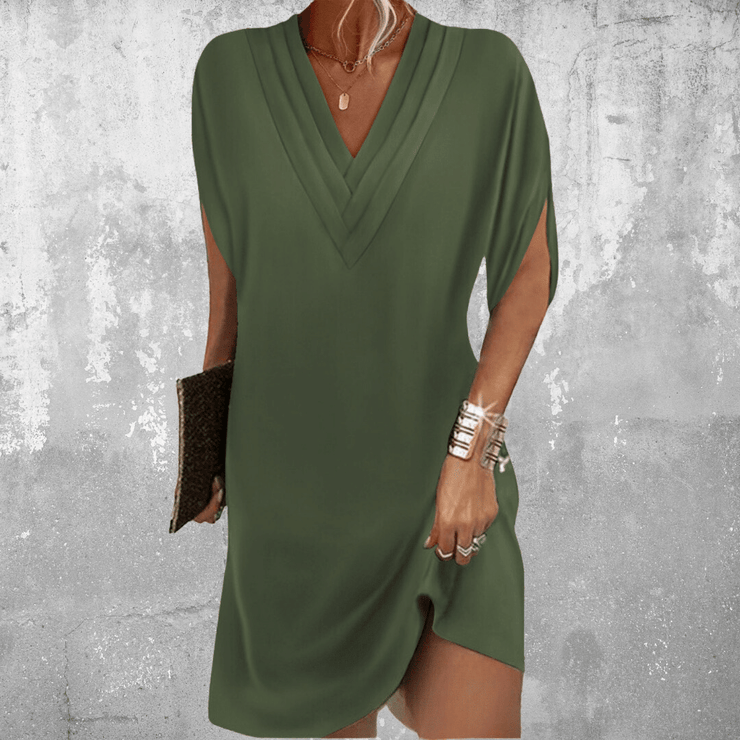 Amalia™ | Vestido Chic con Cuello en V
