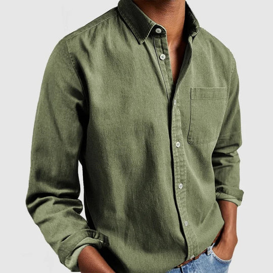 Jonas™ | Langærmet Skjorte i Trendy Stil