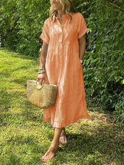 Renata™ | Camisa de rayas con botones