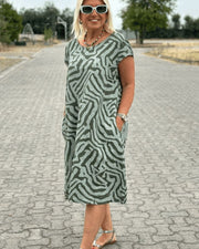 Nelia™ | Vestido de verano estampado