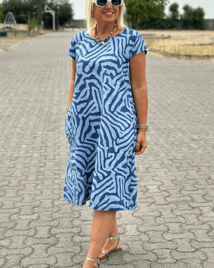 Nelia™ | Vestido de verano estampado
