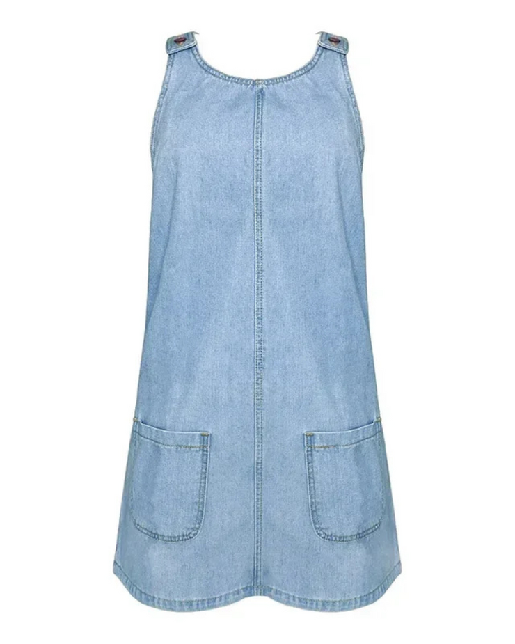 Irene™ | Vestido vaquero con corte favorecedor