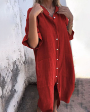 Cecilia™ | Vestido camisero estilo Ibiza