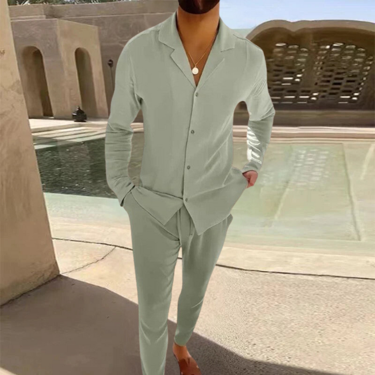 Javier™ | Traje de Lino