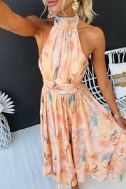 Avelina™ | Vestido Maxi Halter
