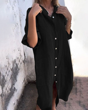 Cecilia™ | Vestido camisero estilo Ibiza