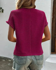 Yvonna™ | Camiseta Casual con Estilo