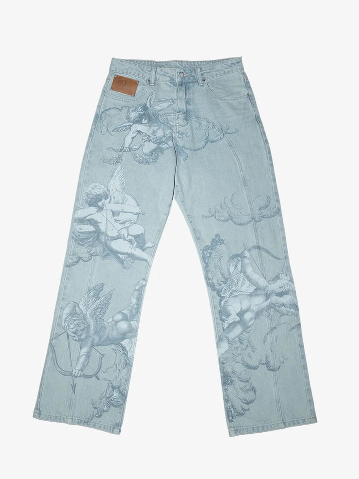 Nol™ | Jeans con Estampado de Cupido