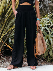 Susana™ | Pantalones Amplios de Algodón y Lino