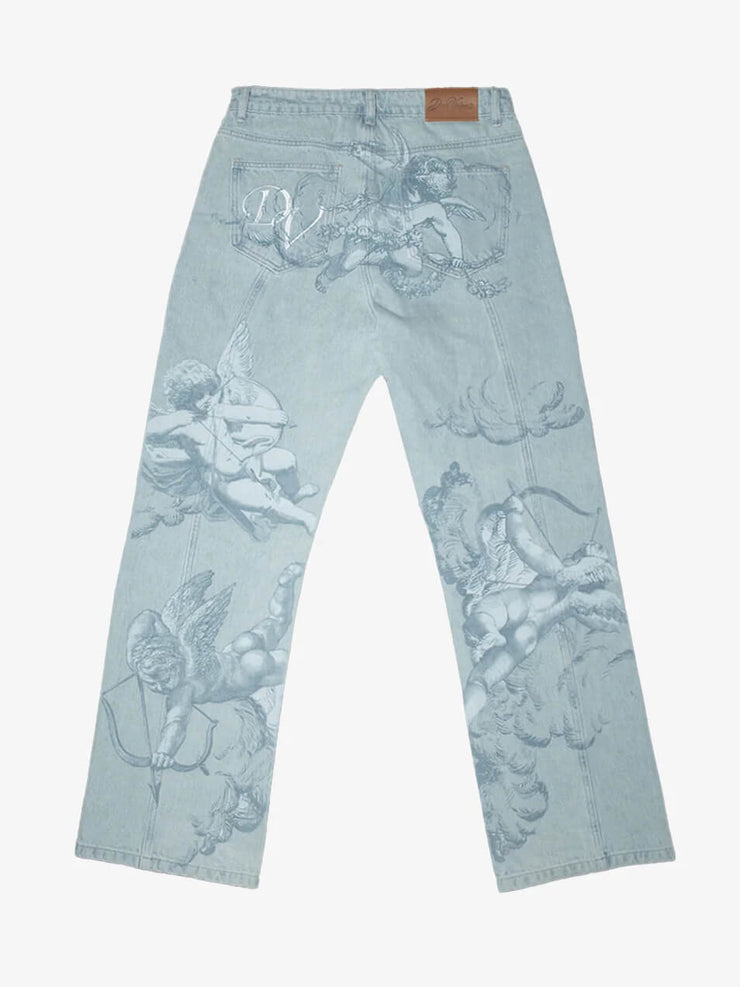 Nol™ | Jeans con Estampado de Cupido