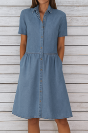 Claudia™ | Vestido vaquero casual