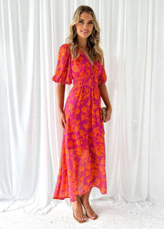 Olivia™ | Vestido midi floral