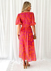 Olivia™ | Vestido midi floral