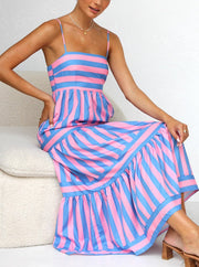 Aylin™ | Vestido de Tirantes a Rayas