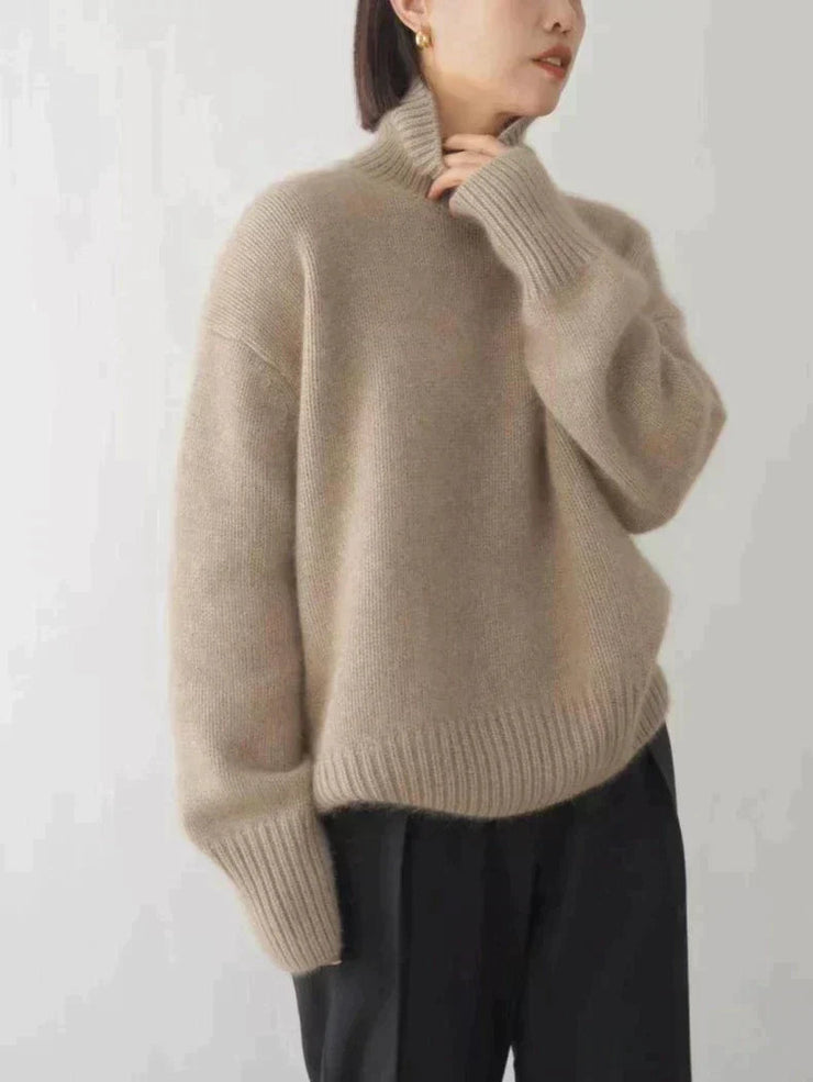Eva™ | Jersey de Cuello Alto Suave