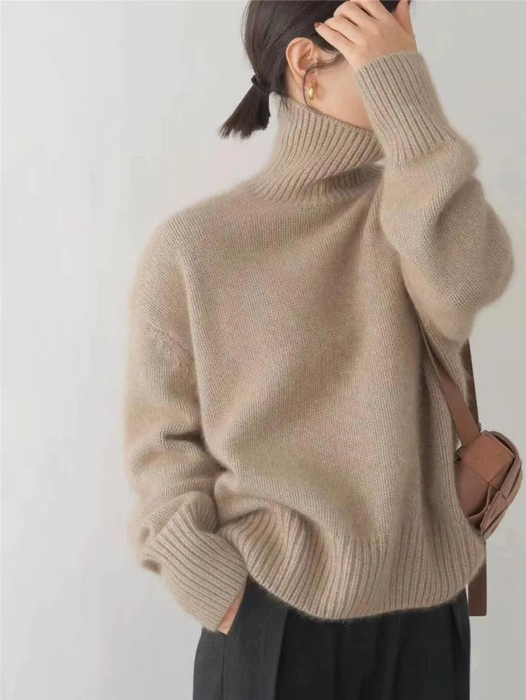 Eva™ | Jersey de Cuello Alto Suave