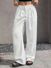 Talia™ | Pantalones de Cintura Alta y Pierna Ancha