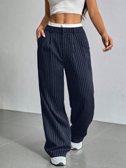 Talia™ | Pantalones de Cintura Alta y Pierna Ancha