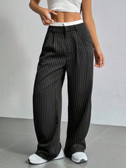 Talia™ | Pantalones de Cintura Alta y Pierna Ancha