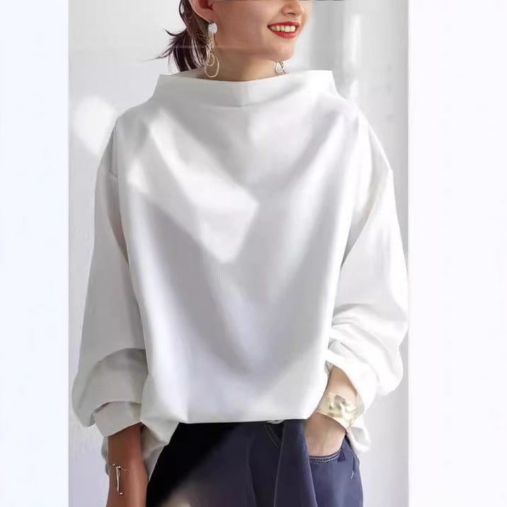 Renée™ | Suéter de punto suave con cuello alto