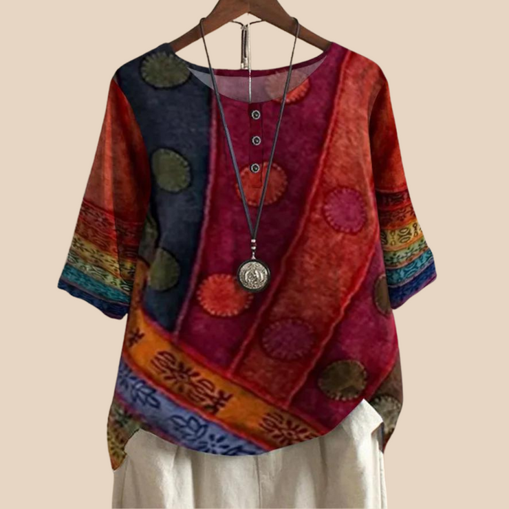 Natalia™ | Blusa bohemia