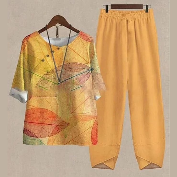 Sara™ | Conjunto artesanal chic