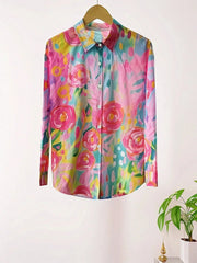 Florencia™ | Blusa colorida con estampado alegre