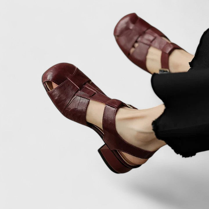Fabiana™ | Sandalias elegantes de cuero