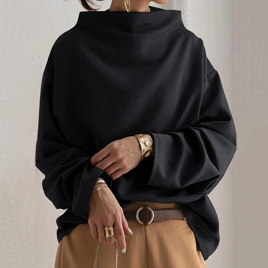 Renée™ | Suéter de punto suave con cuello alto