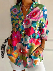Florencia™ | Blusa colorida con estampado alegre