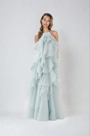 Rosaura™ | Vestido Maxi con Efecto Relieve