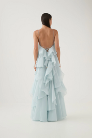 Rosaura™ | Vestido Maxi con Efecto Relieve