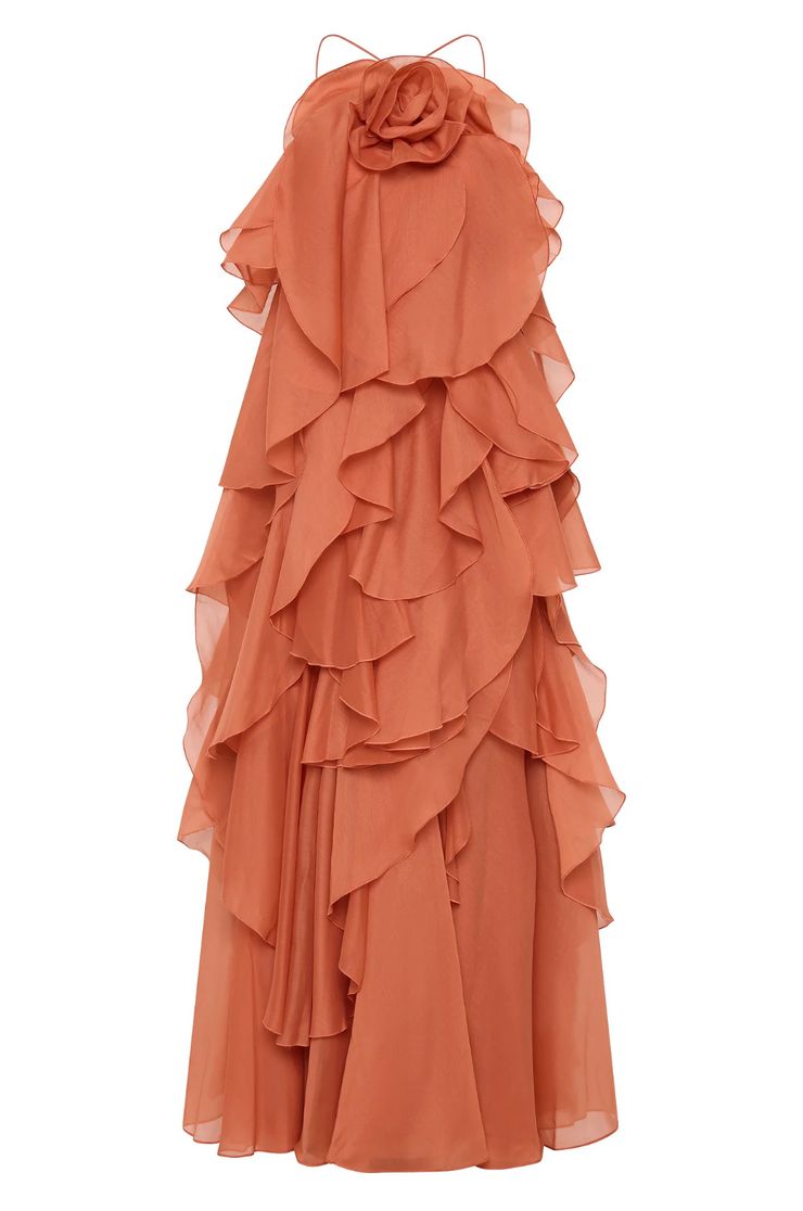 Rosaura™ | Vestido Maxi con Efecto Relieve