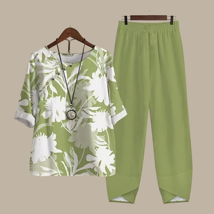 Sara™ | Conjunto artesanal chic