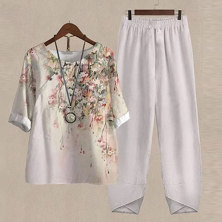 Sara™ | Conjunto artesanal chic