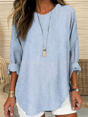 Maya™ | Blusa Moderna a Rayas