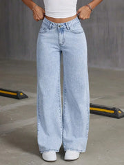 Celia™ | Pantalones Anchos de Cintura Alta